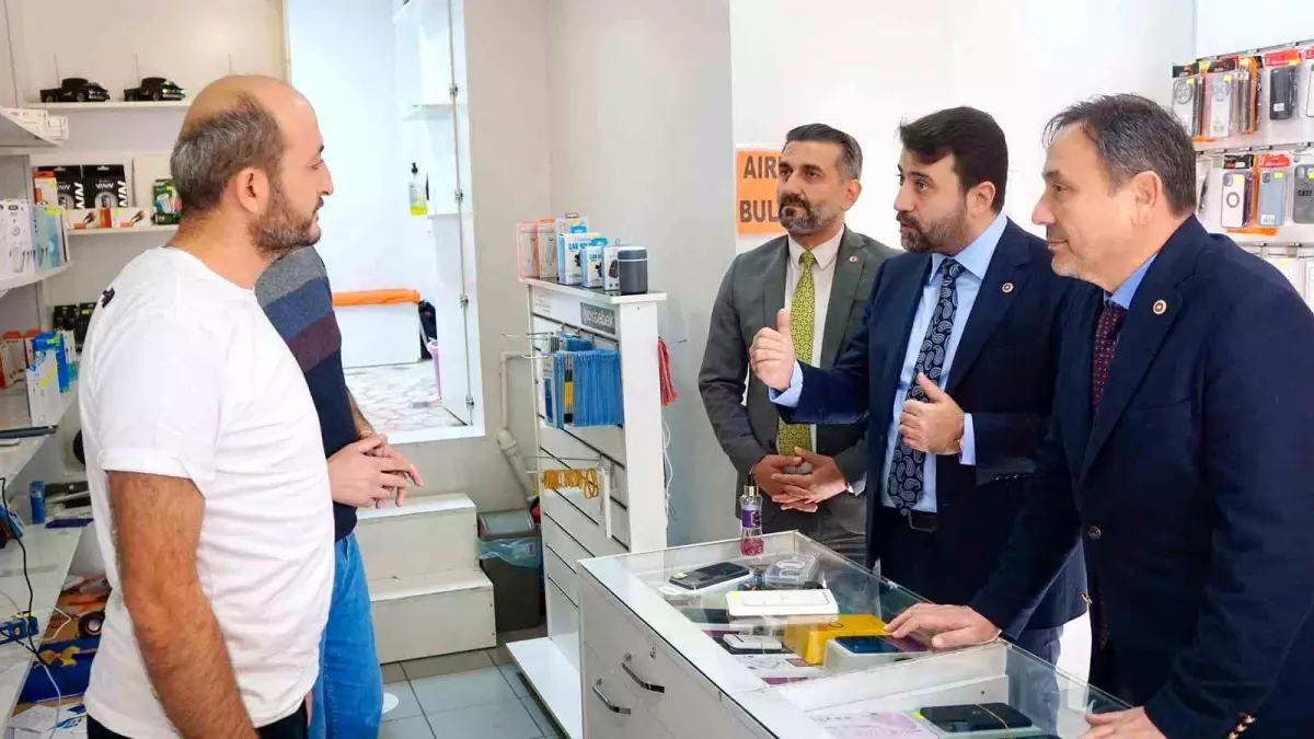 AK Parti’den Safranbolu Esnaf Ziyareti