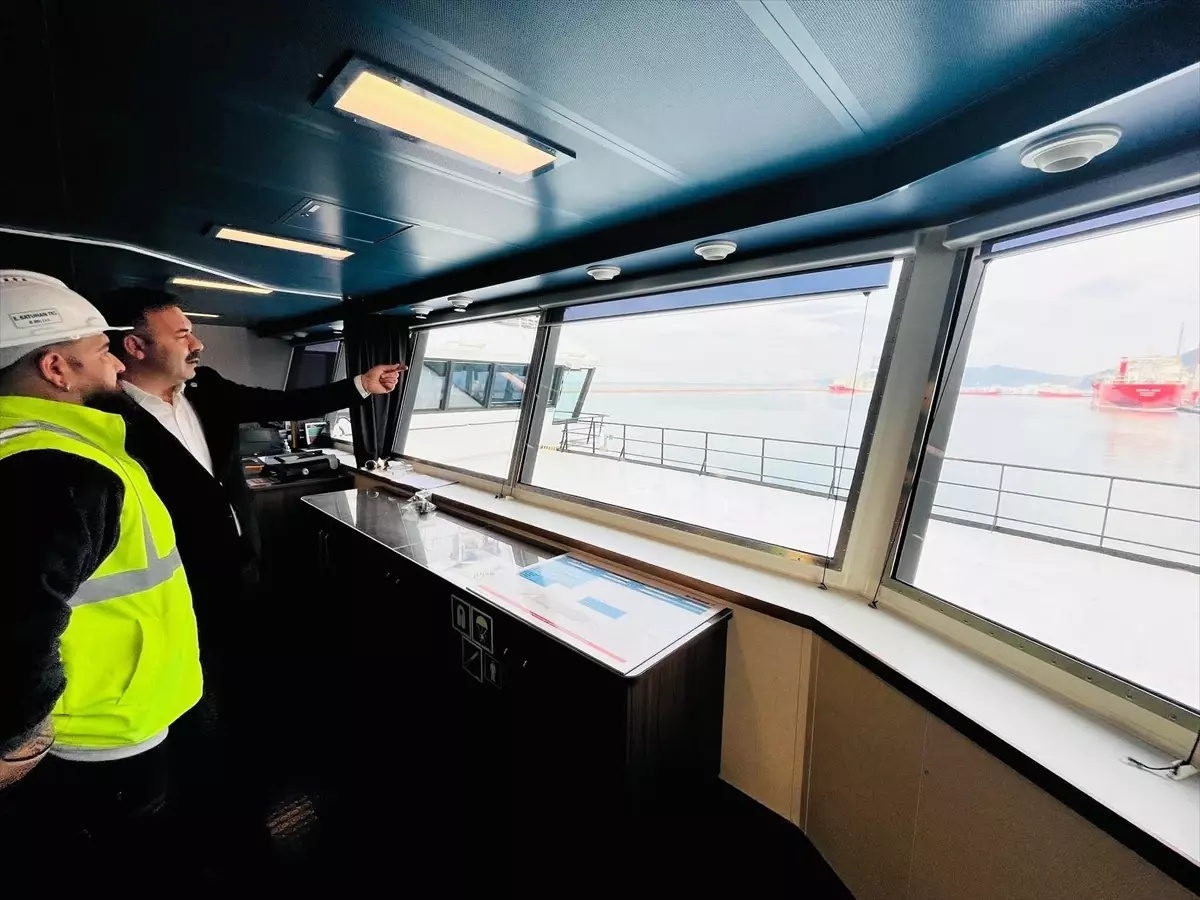 Seven Vega Gemisi Filyos Limanı’nda İncelendi, Doğal Gaz Üretiminde Tarihi Adım Atıldı