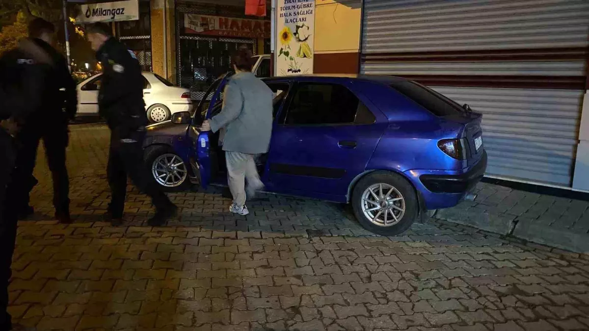 Alkolün Etkisiyle Arabasında Sızan Şahıs, Aydın’da Şaşkınlık Yarattı
