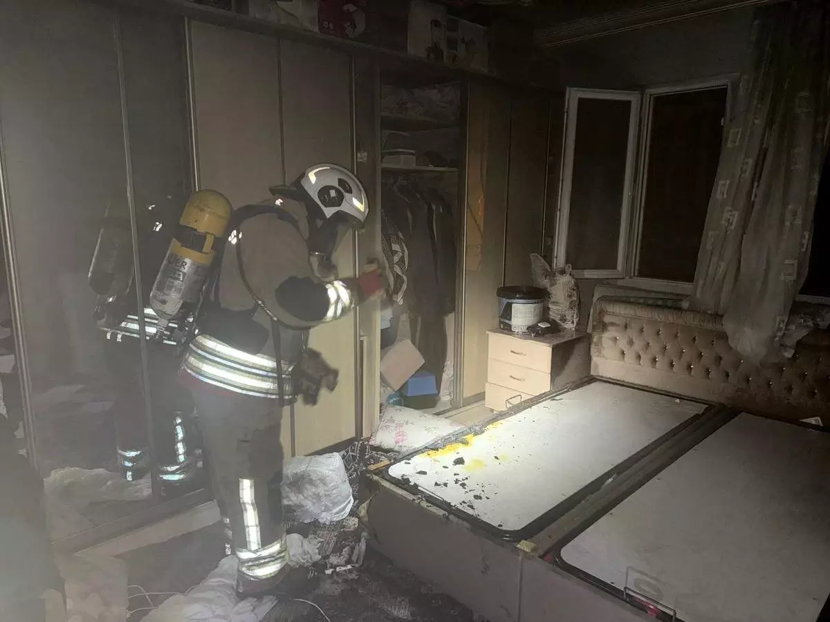 Hatay’da Ev Yangını: Antakya’da Mücadele Edilen Alevler Kontrol Altına Alındı