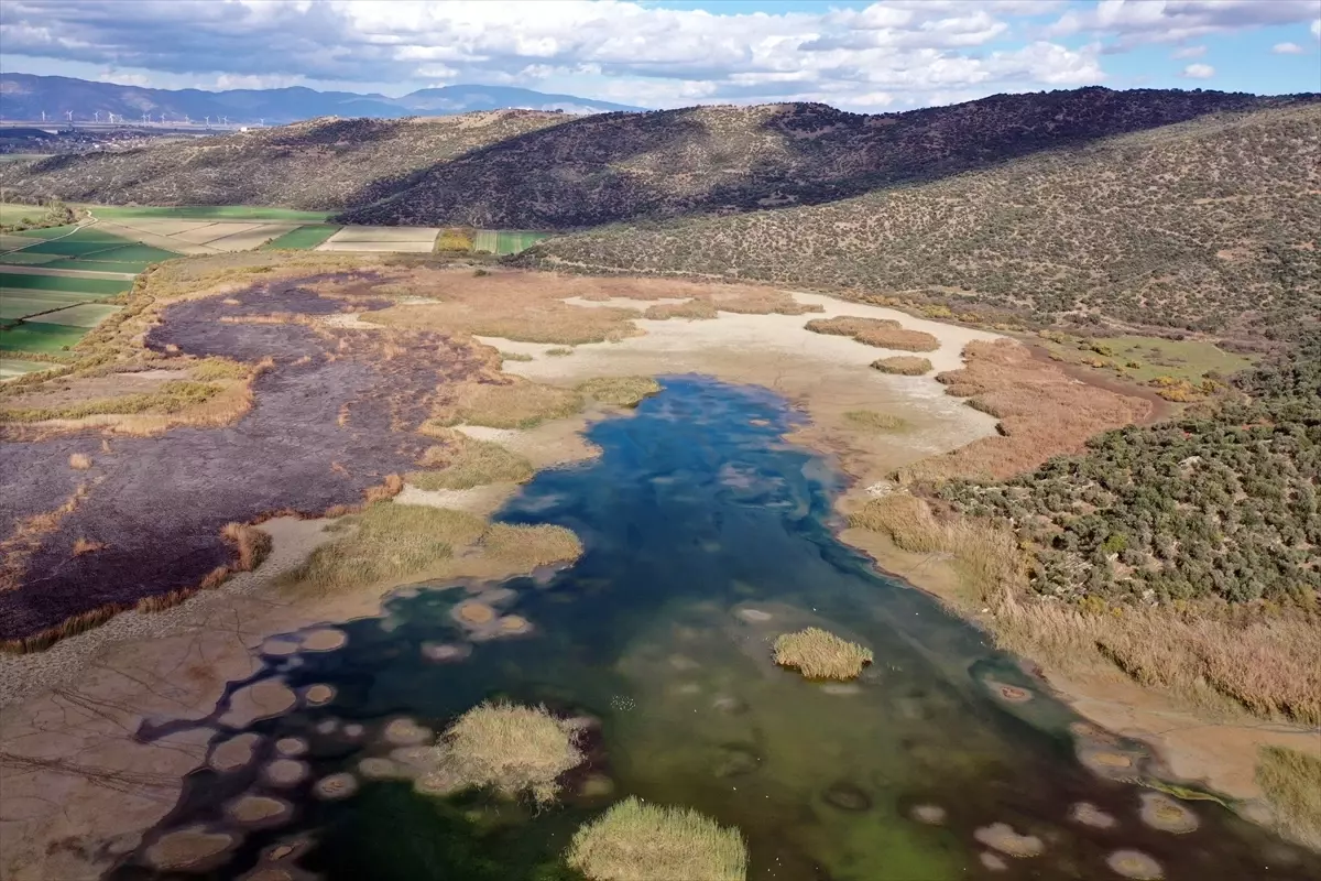 Azap Gölü’nde Kuraklık Tehlikesi