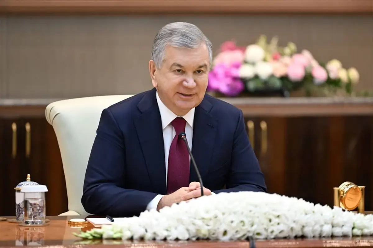 Bakan Bayraktar, Özbekistan Cumhurbaşkanı Mirziyoyev Tarafından Resmi Kabine Karşılaması Aldı