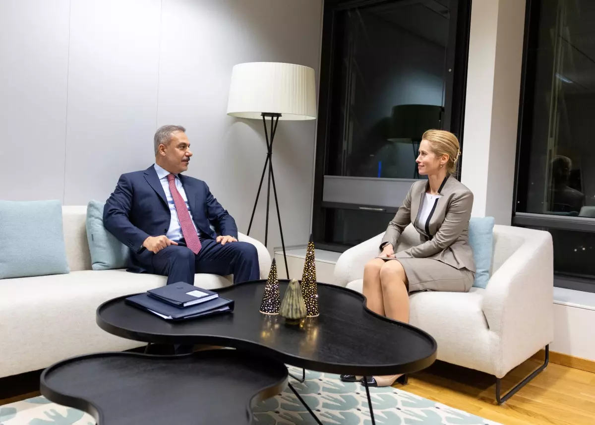 Fidan ve Kallas’tan Brüksel’de Görüşme