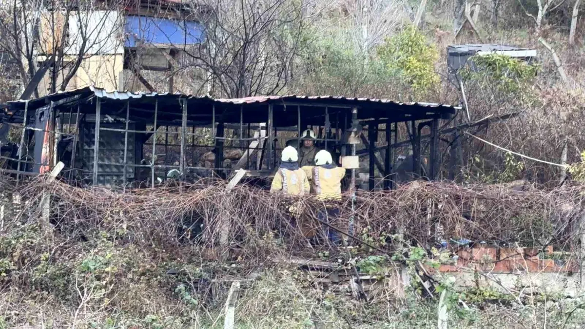 Arnavutköy’de Çıkan Sobaya Çakma Yangını 68 Yaşındaki Adamı Öldürdü