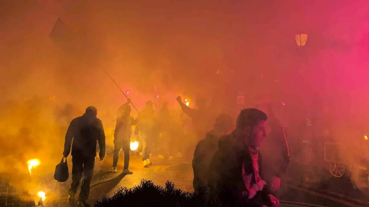 Bartın’da Derbi Öncesi Gerilim ve Yangın Paniği