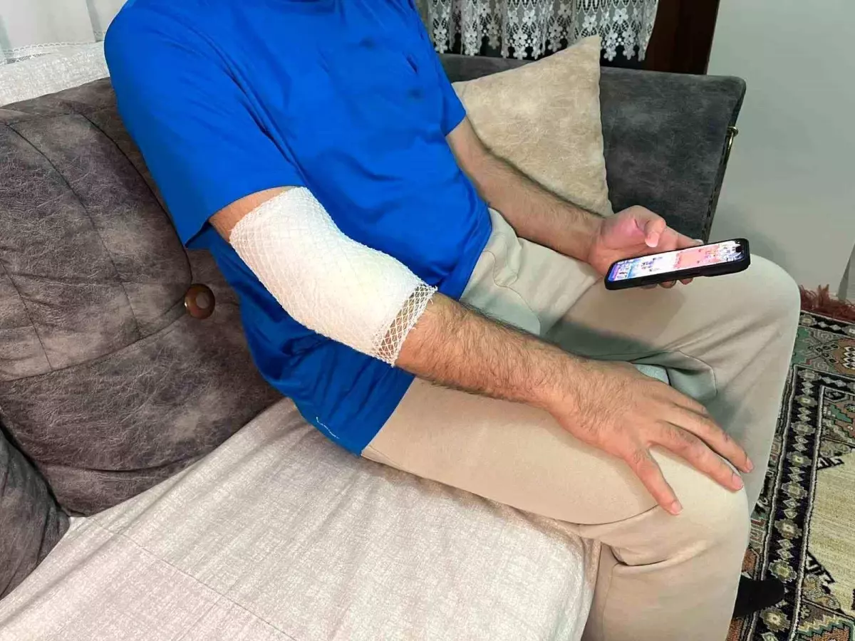 Golden Köpek Güvenlik Görevlisine Saldırdı