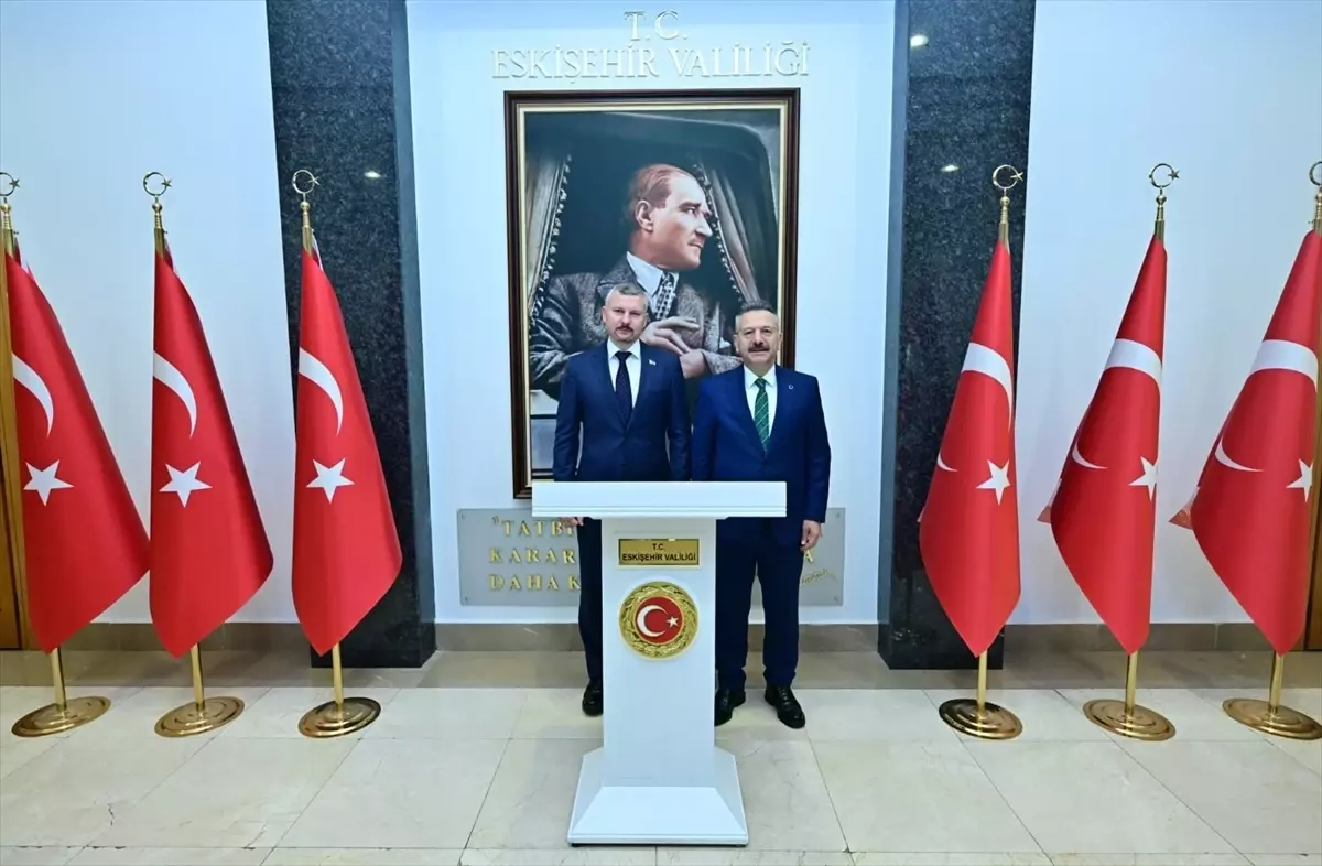 Belarus Büyükelçisi Glaz, Eskişehir’i Ziyaret Etti