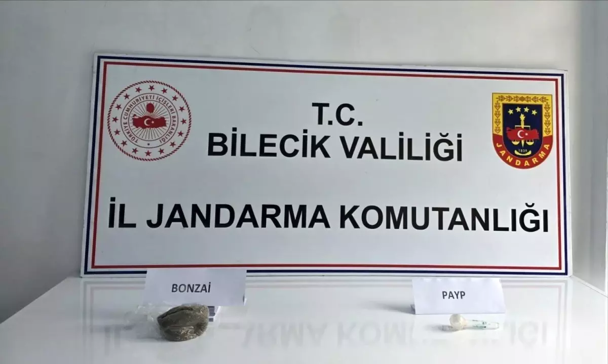 Bozüyük’te Uyuşturucu Operasyonu: 36,66 gram bonzai ve bir payp ele geçirildi