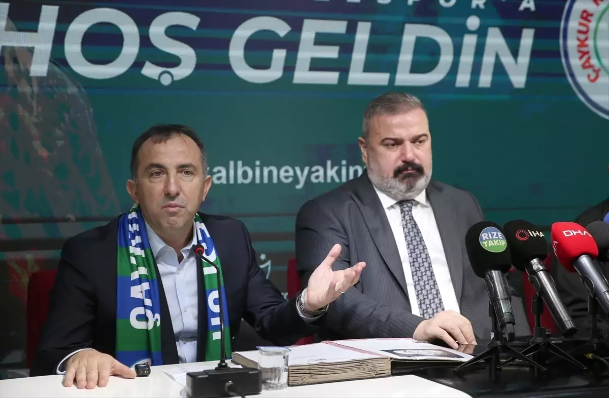 Çaykur Rizespor’un Yeni Teknik Direktörü Recep Uçar Görevine Başladı