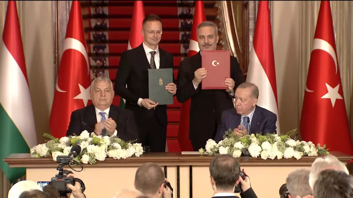 Cumhurbaşkanı Erdoğan: Macaristan’la Ticaret Hacmi Hedefimiz 10 Milyar Dolar