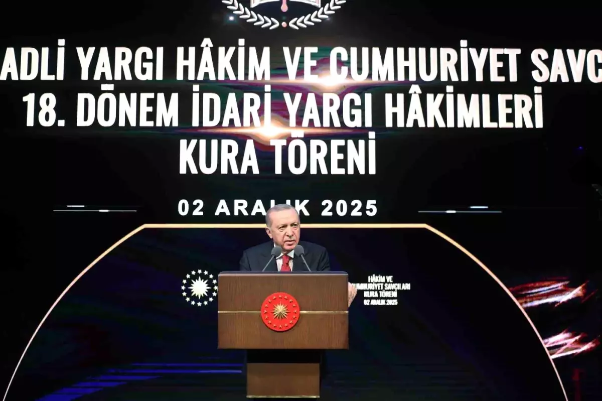 Cumhurbaşkanı Erdoğan’dan Yargı Reformu ve “Yeni Türkiye” Vurgusu: Kadın Yargı Mensupları ve Özgürlükler Üzerine Uzun Açıklamalar