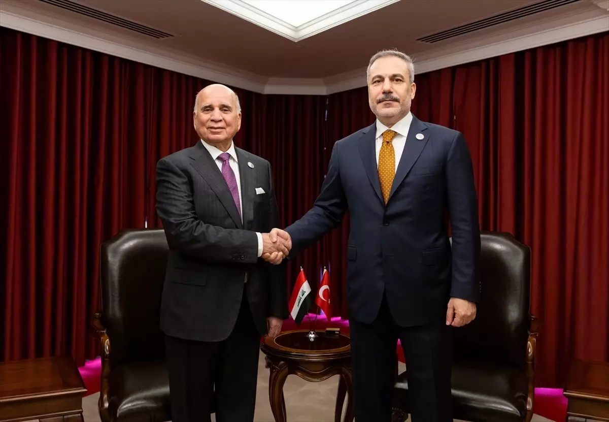 Fidan ve Hüseyin Doha’da Görüştü