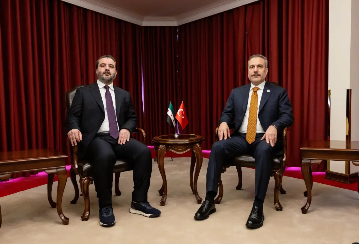 Fidan ve Şeybani Doha’da Görüştü