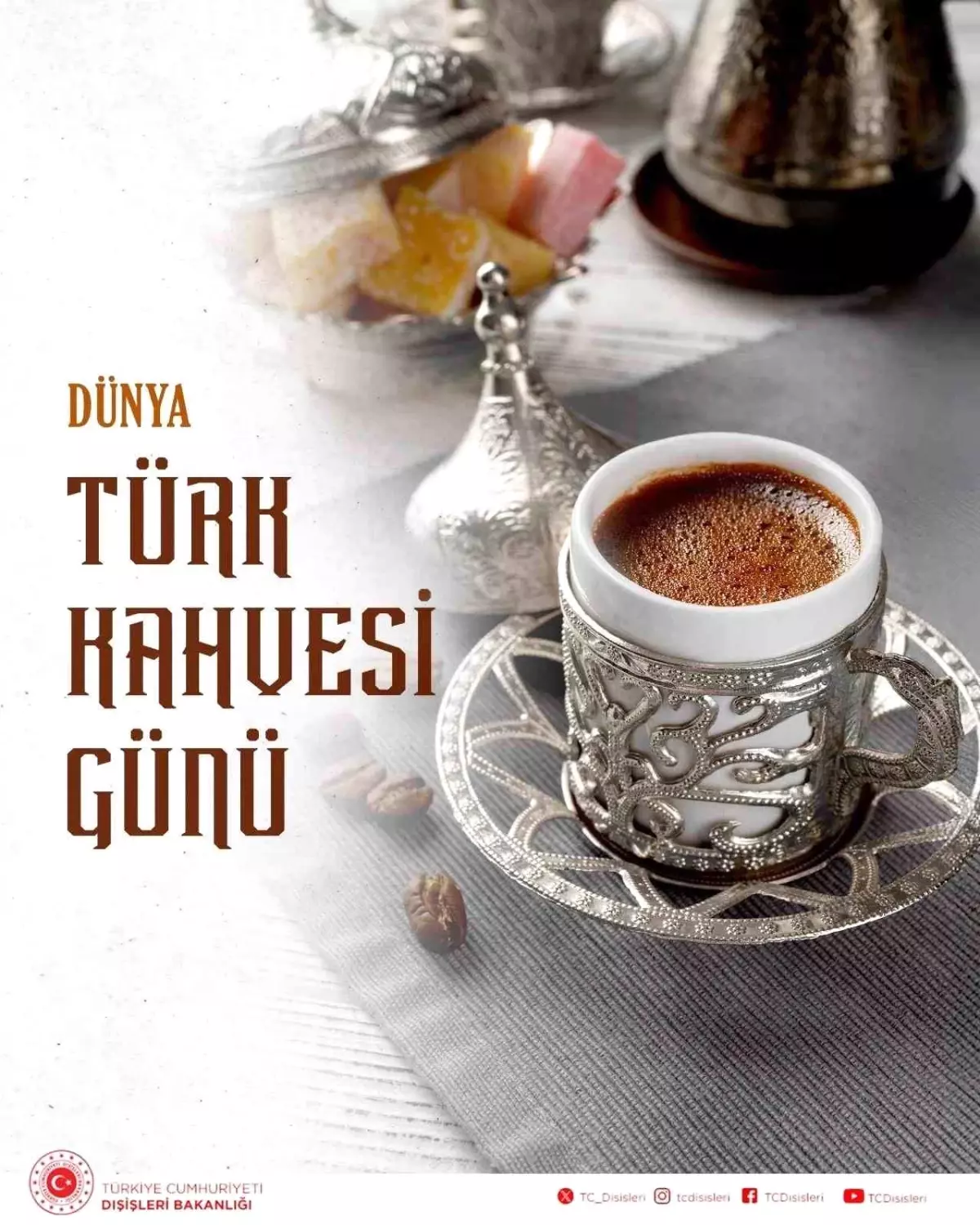 Dünya Türk Kahvesi Günü Resmen Kutlandı: Dışişleri Bakanlığı’ndan Kültürel Miras Vurgusu