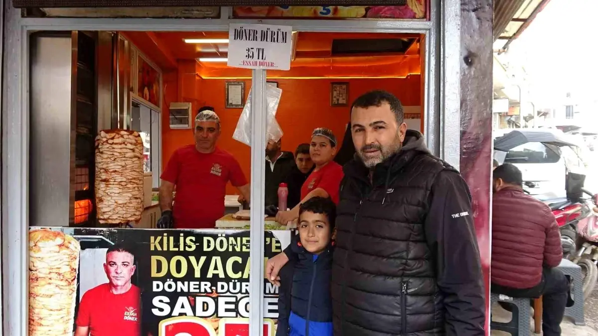 Kilis’te Döner Fiyatlarına İndirim