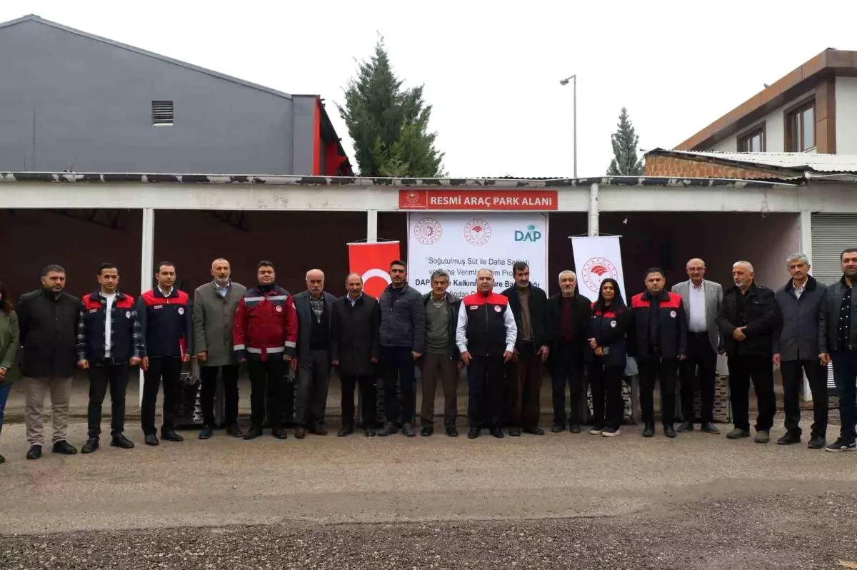 Elazığ’da 160 Çiftçiye Modern Süt Soğutma Tankı Dağıtıldı