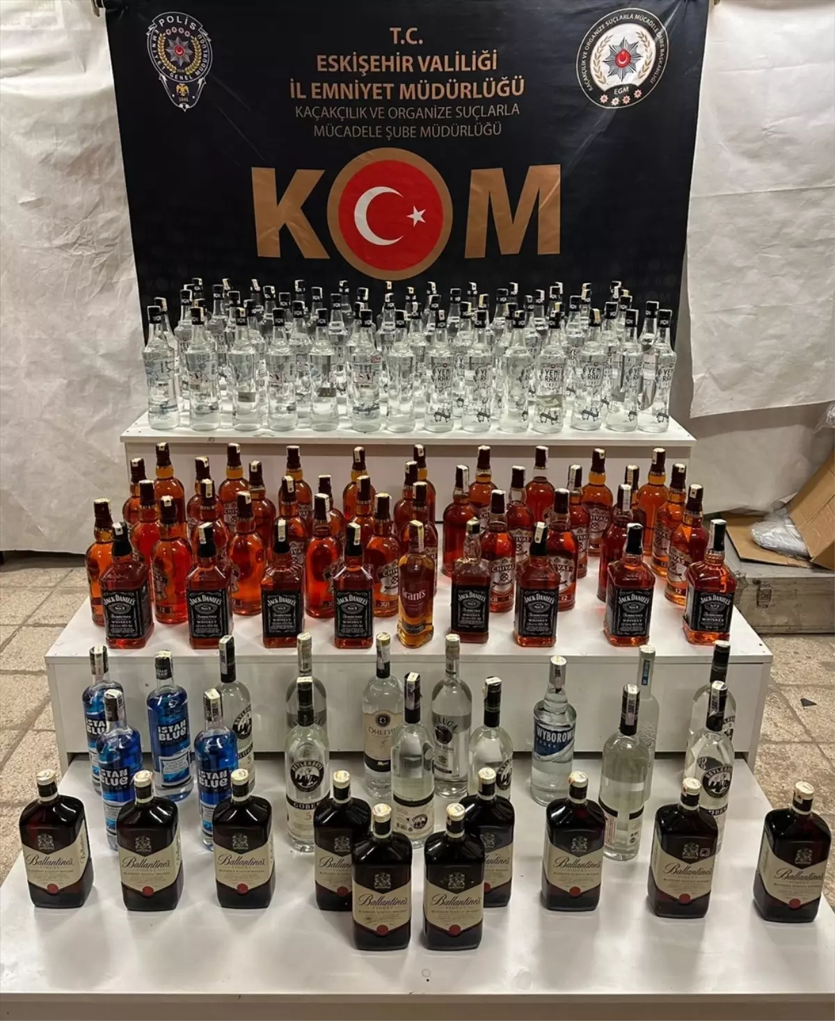 Eskişehir’de Sahte İçki Operasyonu