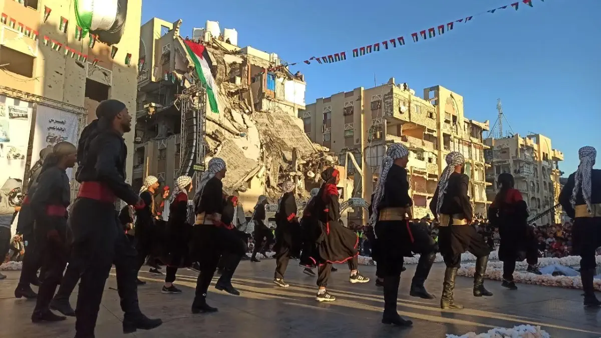 Gazze’de 54 Çift Savaş Ortamında Evlendi