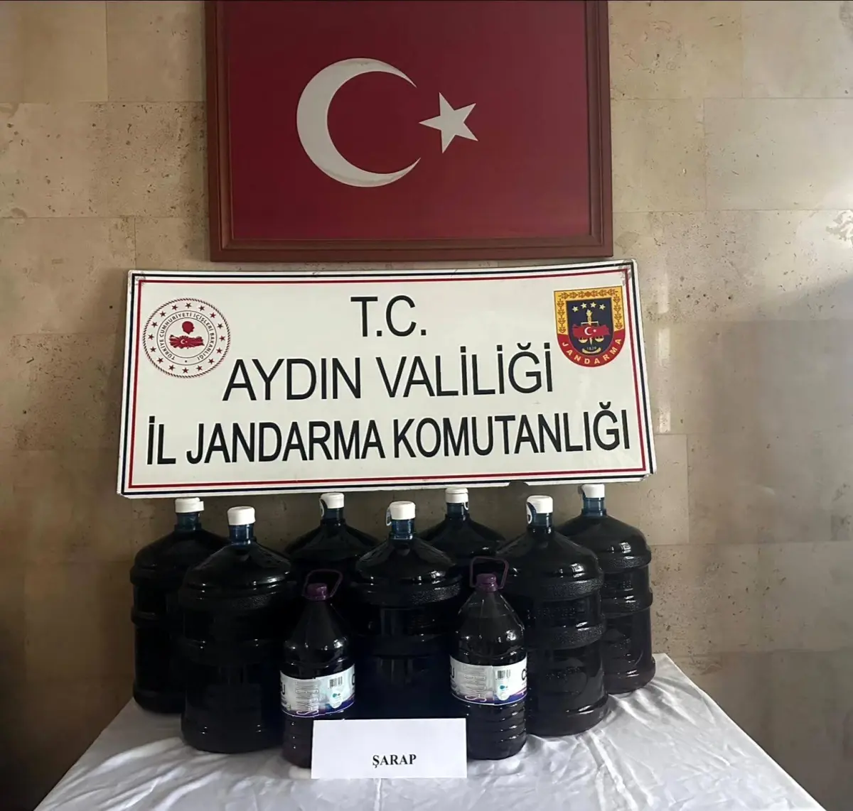 Aydın’da Kaçak Alkol Baskını: 150 Litre El Yapımı İçki Ele Geçirildi