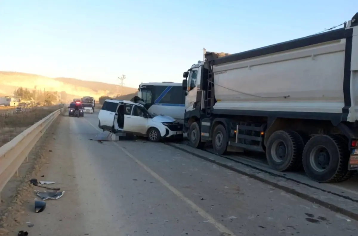 Tarsus’ta Trafik Kazası: 1 Ölü