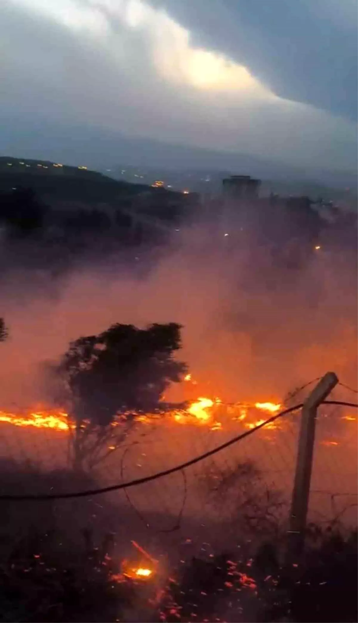 İskenderun’da Yangın Kontrol Altında – Hızlı Müdahale Şehri Kurtardı