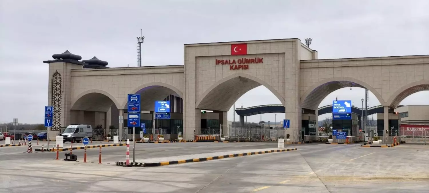 Edirne’de Sınır Geçişleri Yeniden Başladı