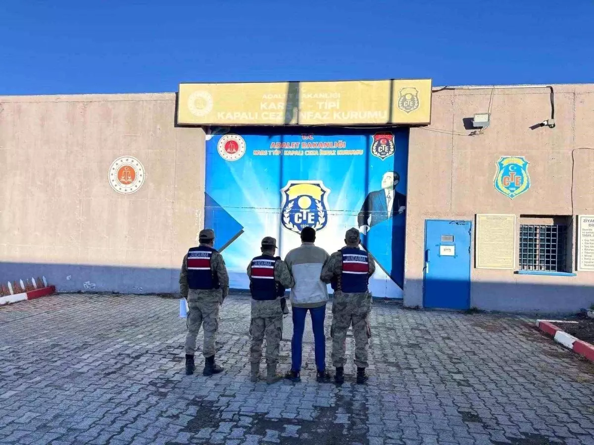 Kars’ta Hapis Cezası Olan Şahıs Yakalandı