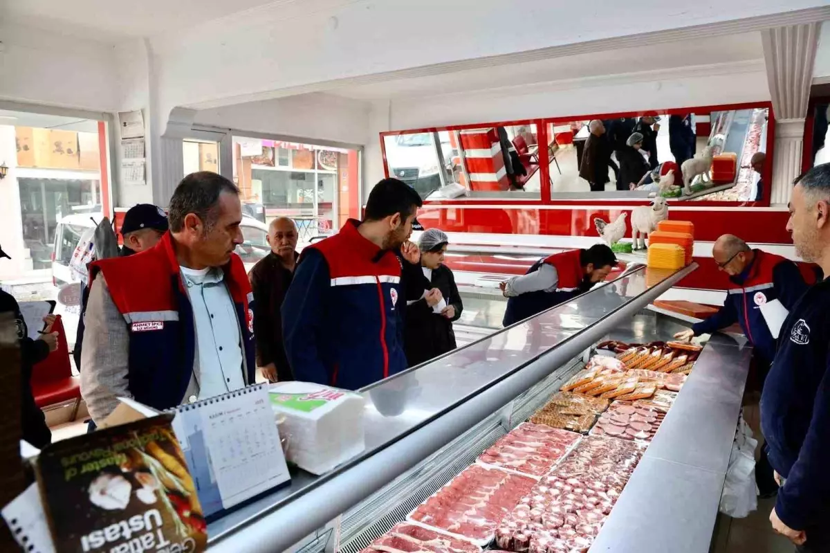 Çine’de Kasaplara Sıkı Denetim