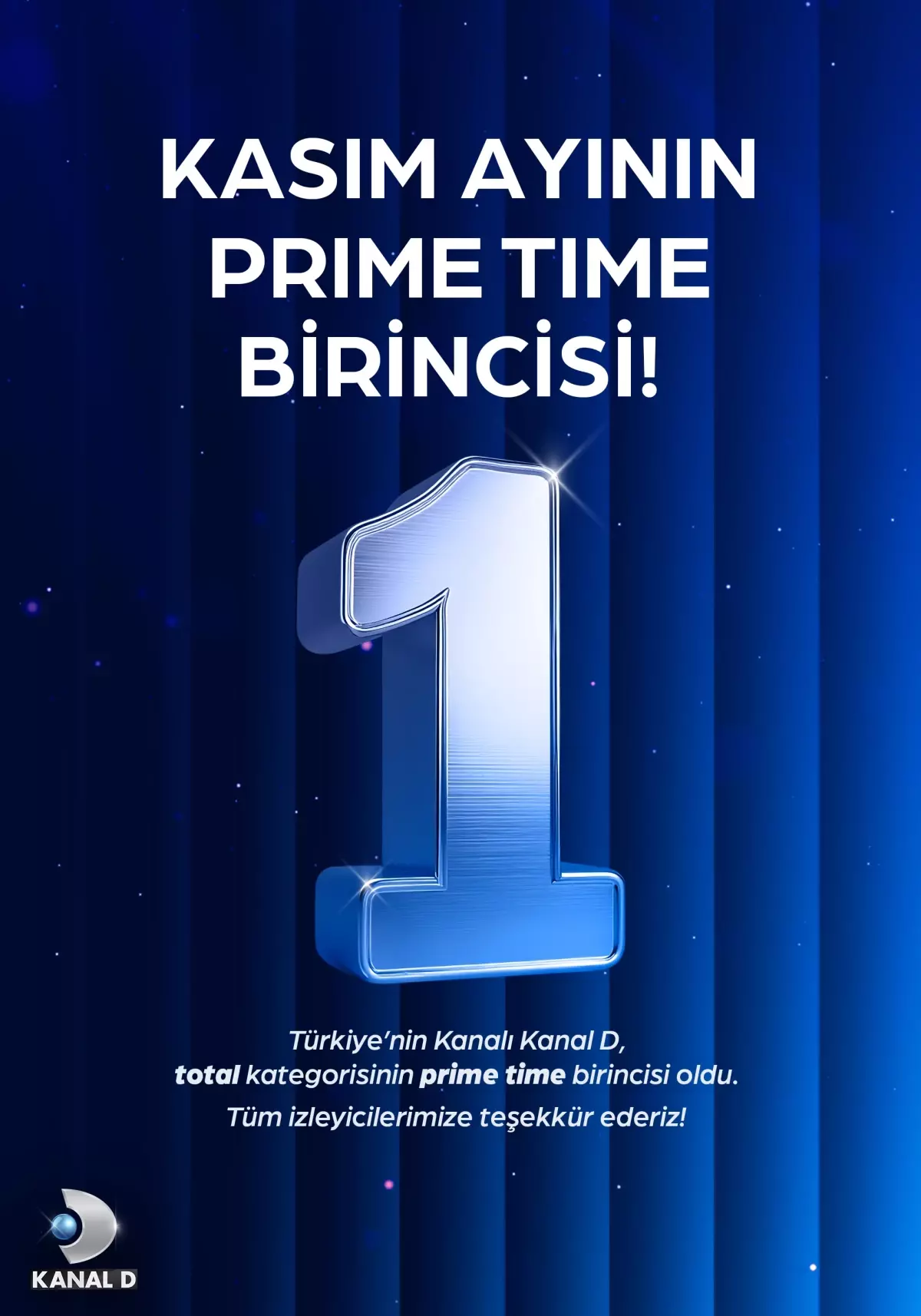 Kanal D Kasım’da Zirvede!