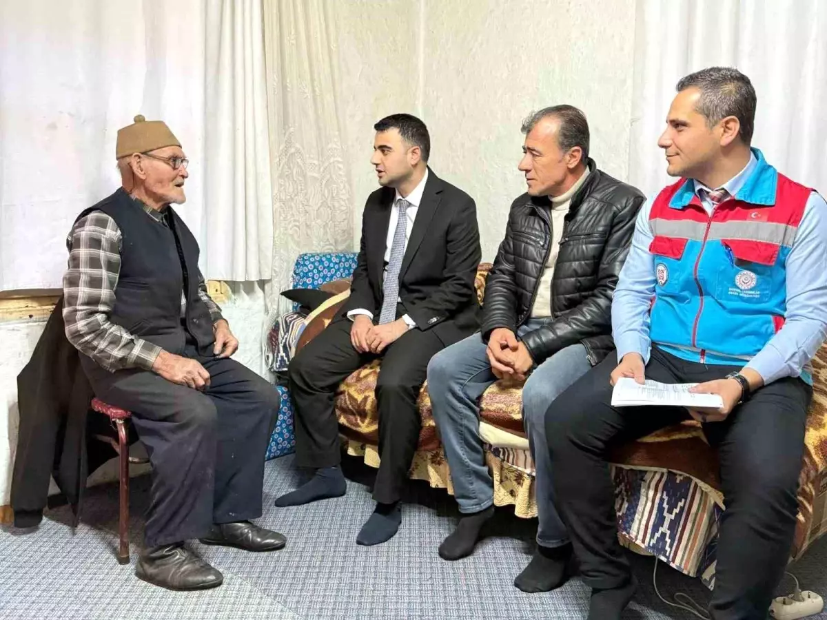 Kaymakam Kılıç, Medetli Köyü’nü Ziyaret Etti