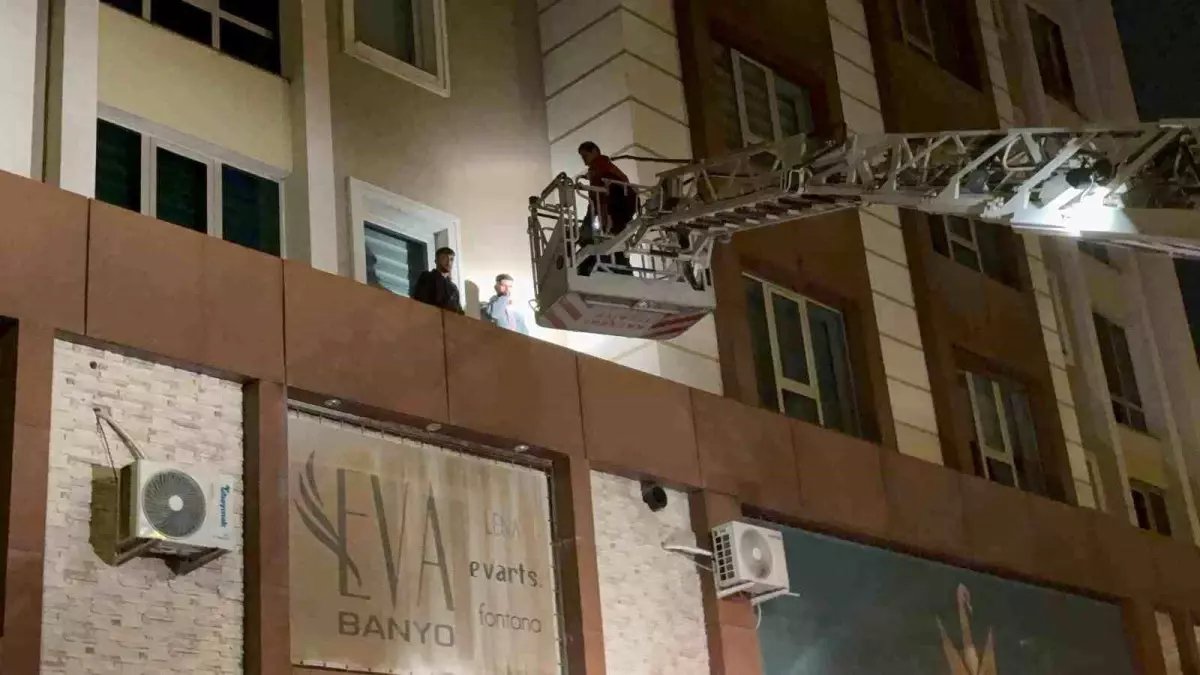 Kayseri’de Darp Eden Şahıslar Mahsur Kaldı