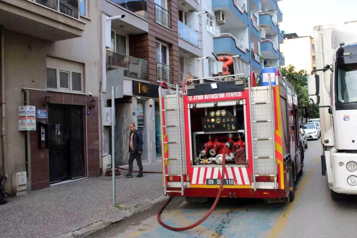 Aydın’da Yangın: Klima Patladı