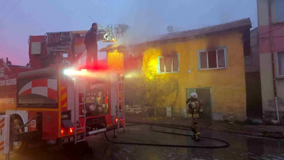 Kütahya’daki Yangında 1 Ölü