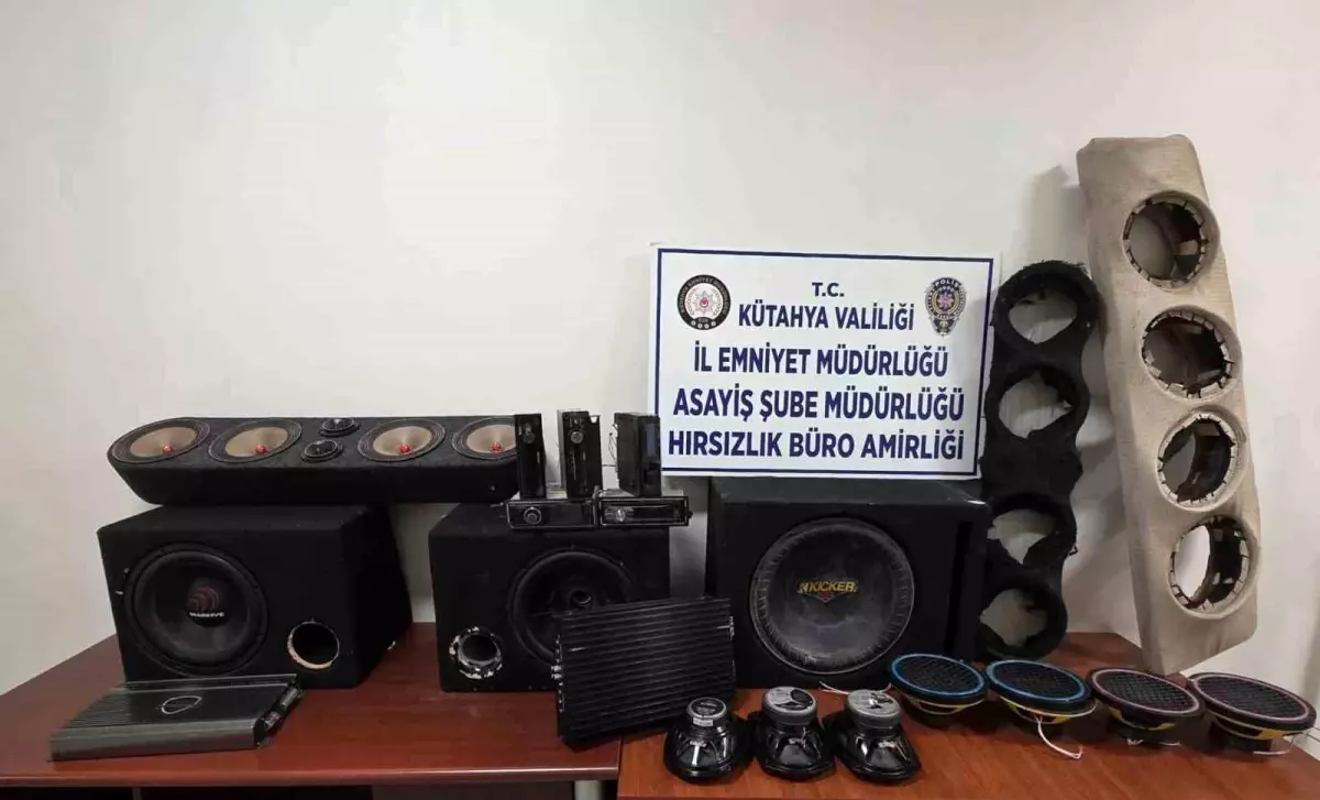 Kütahya’da Hırsızlık Şüphelileri Yakalandı