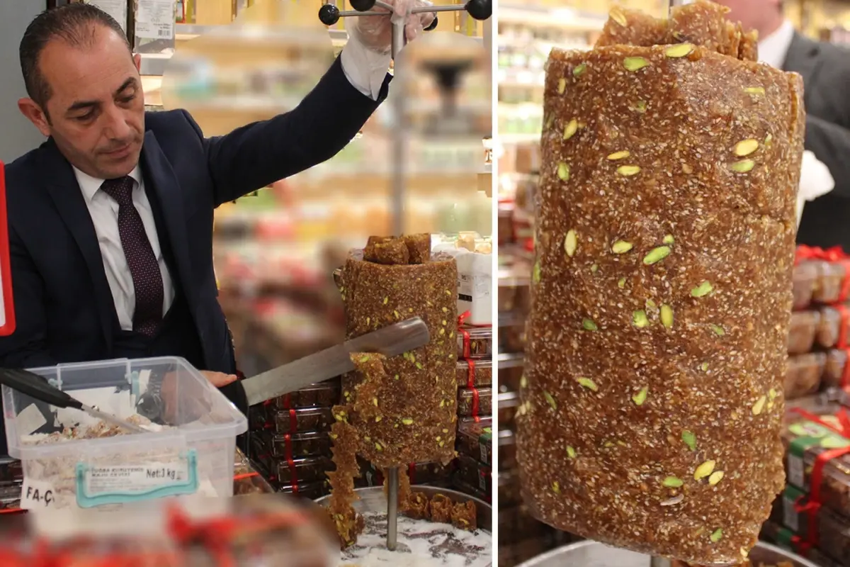 Ne et ne tavuk ne de sucuk! Bu döner Türkiye’de ilk