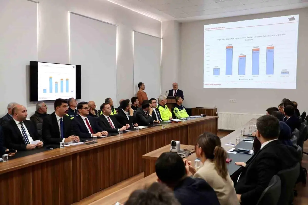 Ordu’da Asayiş Verileri Açıklandı: Suç Oranları Düşüyor, Trafik Kazalarında 38 Ölü