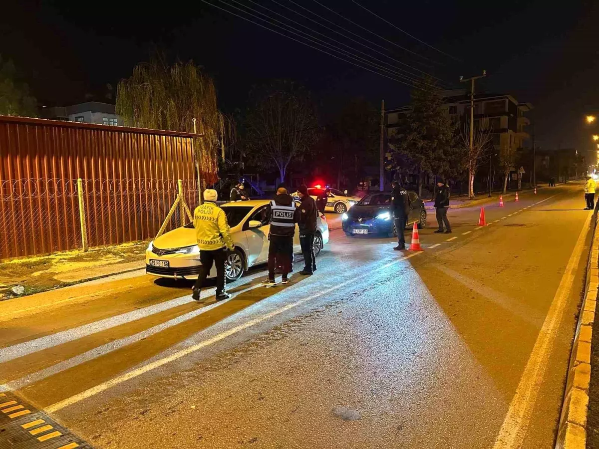 Osmancık’ta Trafik Denetimi: 185 Bin TL Ceza ve 1 Araç Men