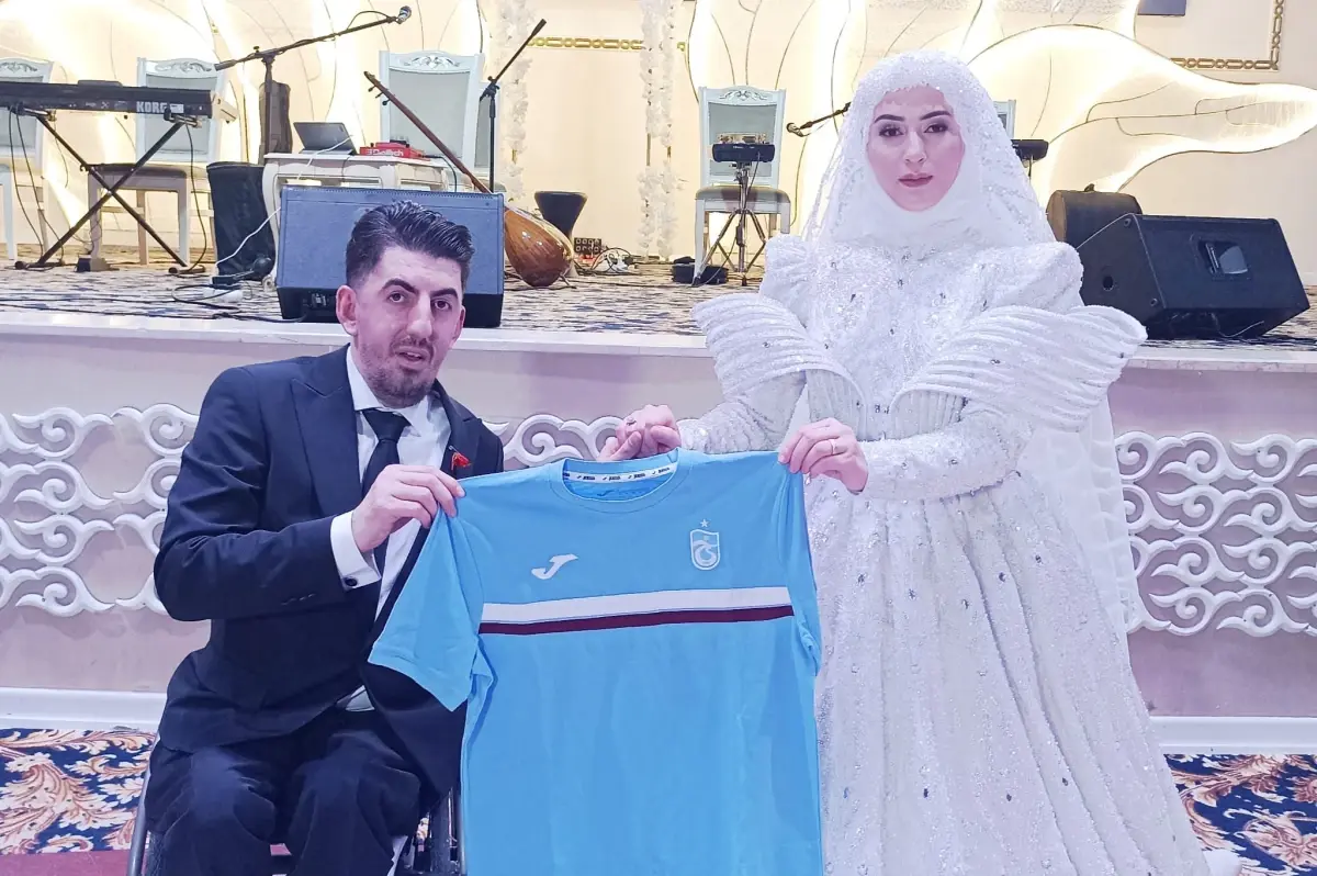 Paralimpik Efsanesi Abdullah Öztürk Dünyaevine Girdi