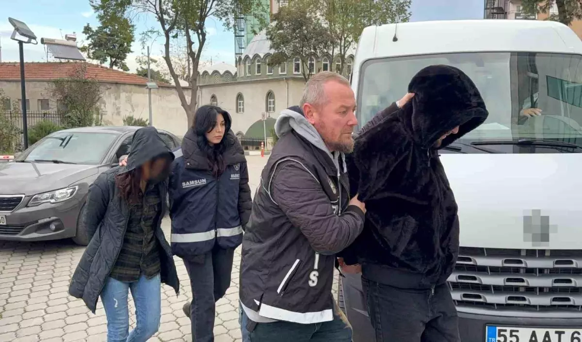 Samsun’da Uyuşturucu Operasyonları: 2 Gözaltı ve Büyük Madde Ele Geçirildi