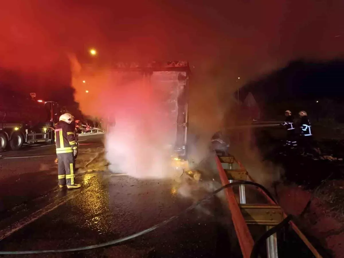 Şanlıurfa’da Tır Yangını: Milyonlarca Lira Zarar