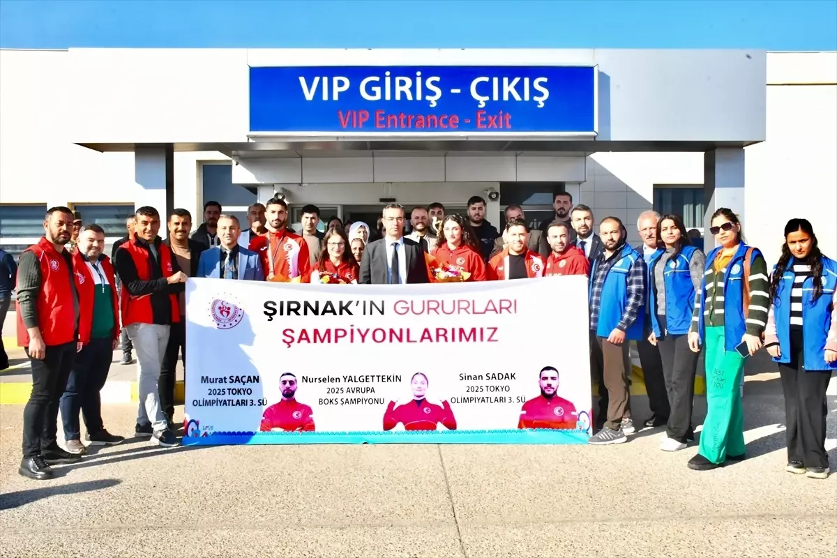 Şırnaklı Sporcuların Uluslararası Başarısı ve Memlekete Duygusal Karşılama