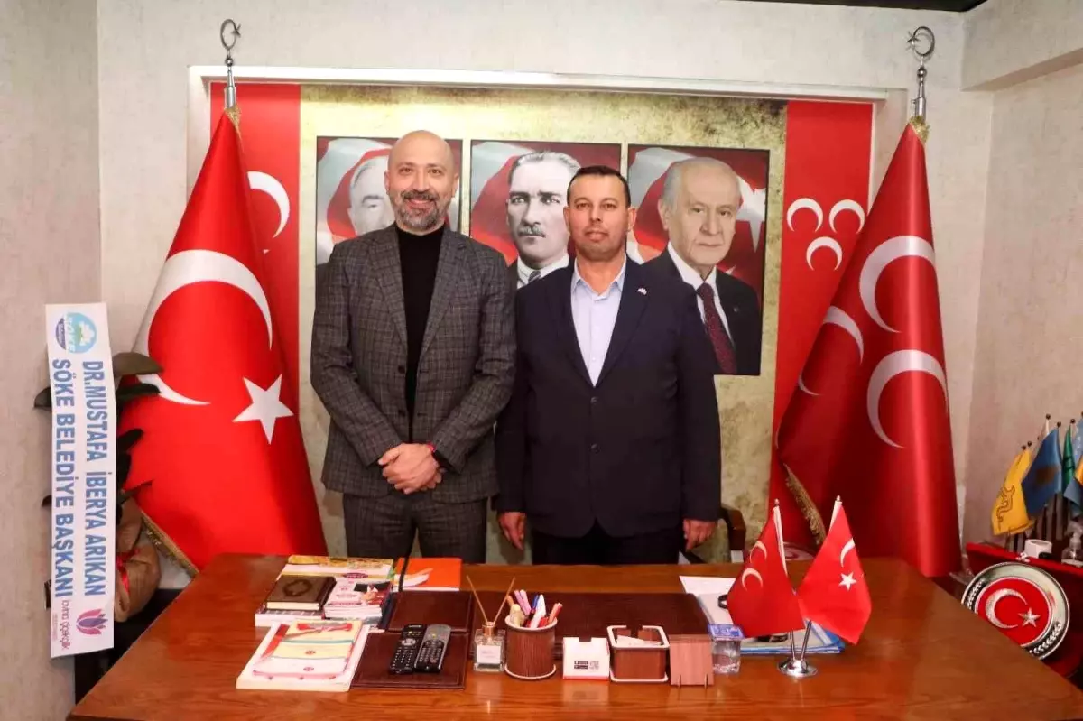 Söke Belediye Başkanı Arıkan, MHP İlçe Teşkilatı ile Bir Araya Geldi