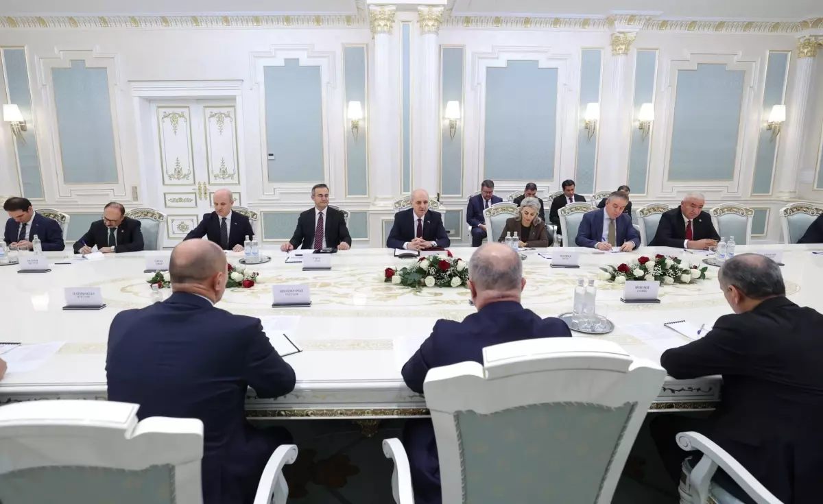 Kurtulmuş’tan Tacikistan Ziyareti: Meclis Başkanı Düzeyinde Tarihi İlk Adım