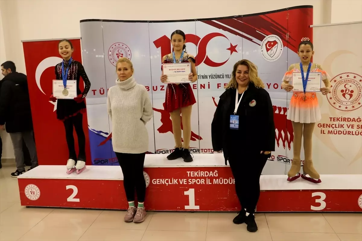 Buz Pateni Yarışması Tekirdağ’da Buz Gibi Şekilde Tamamlandı