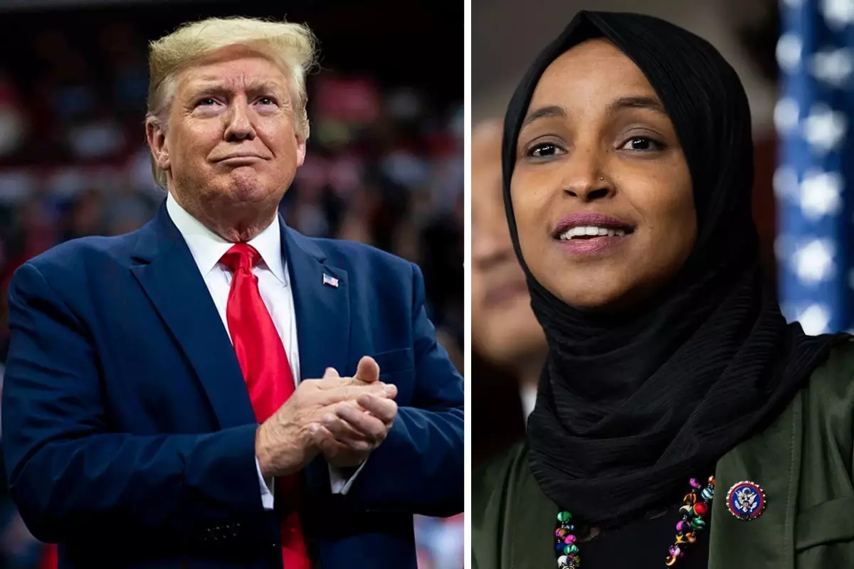Trump’tan Somalili Kongre Üyesi Ilhan Omar’a Ağza Alınmayacak Hakaret