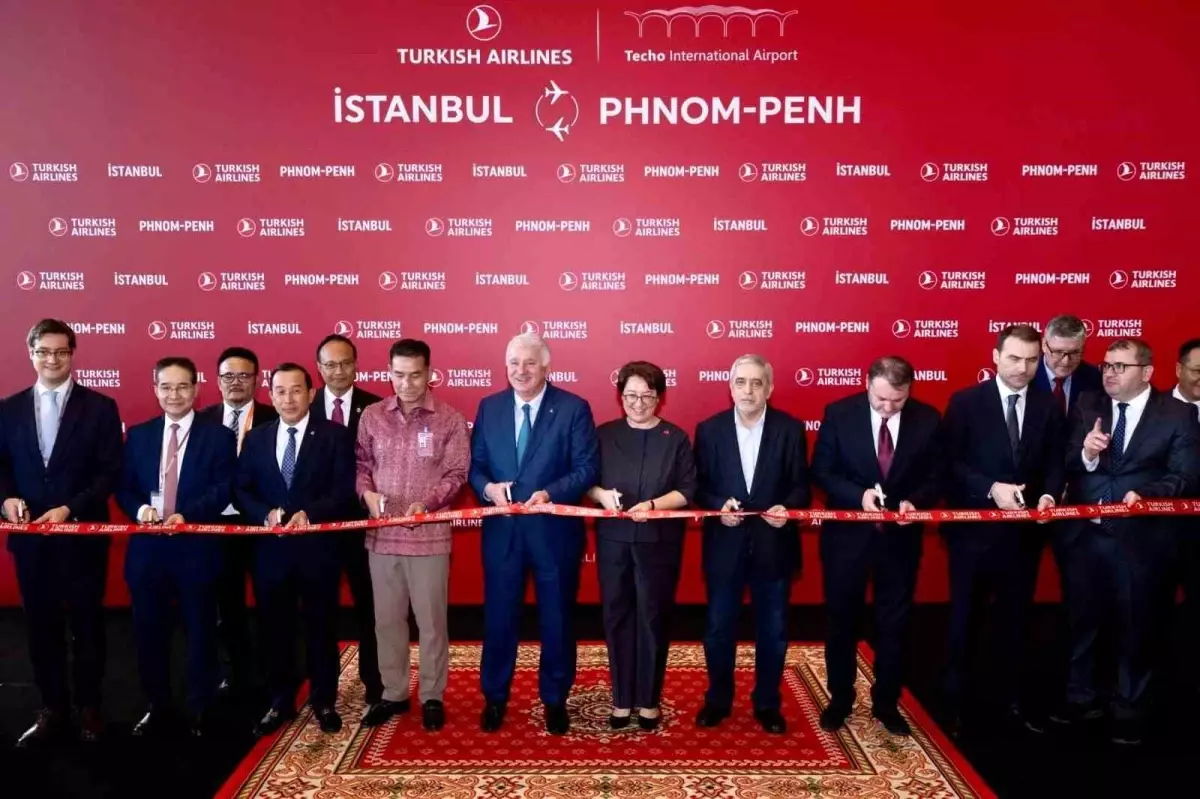 THY, Kamboçya’nın Başkenti Punom Pen’e İlk Avrupa Uçuşunu Başlattı