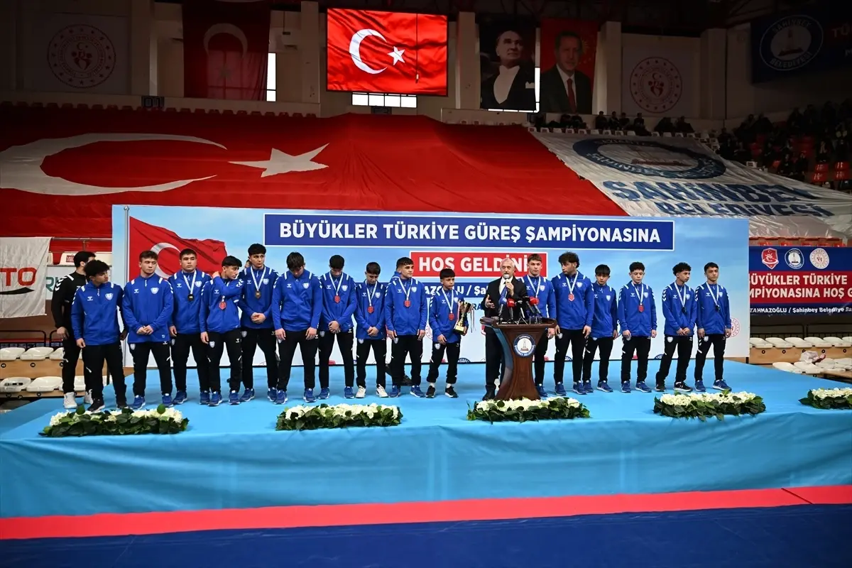 Türkiye Güreş Şampiyonası Gaziantep’te Başladı