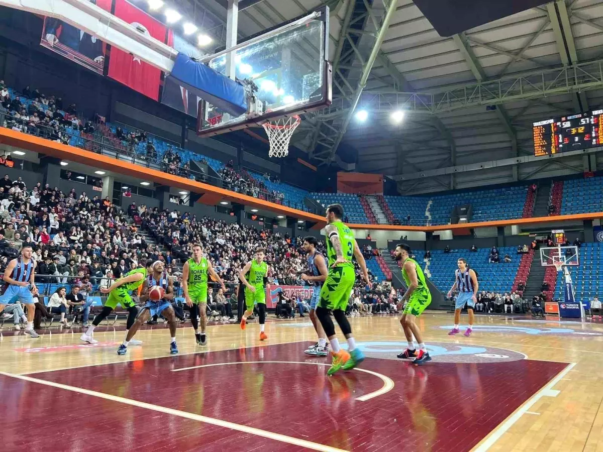 Trabzonspor, Tofaş’ı 92-87 Yendi