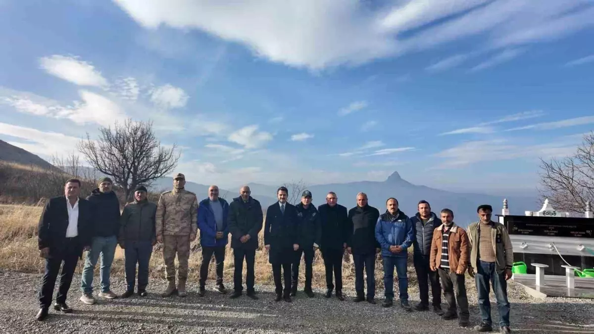 Kaymakam Yılmaz Hadımlı Köyünde