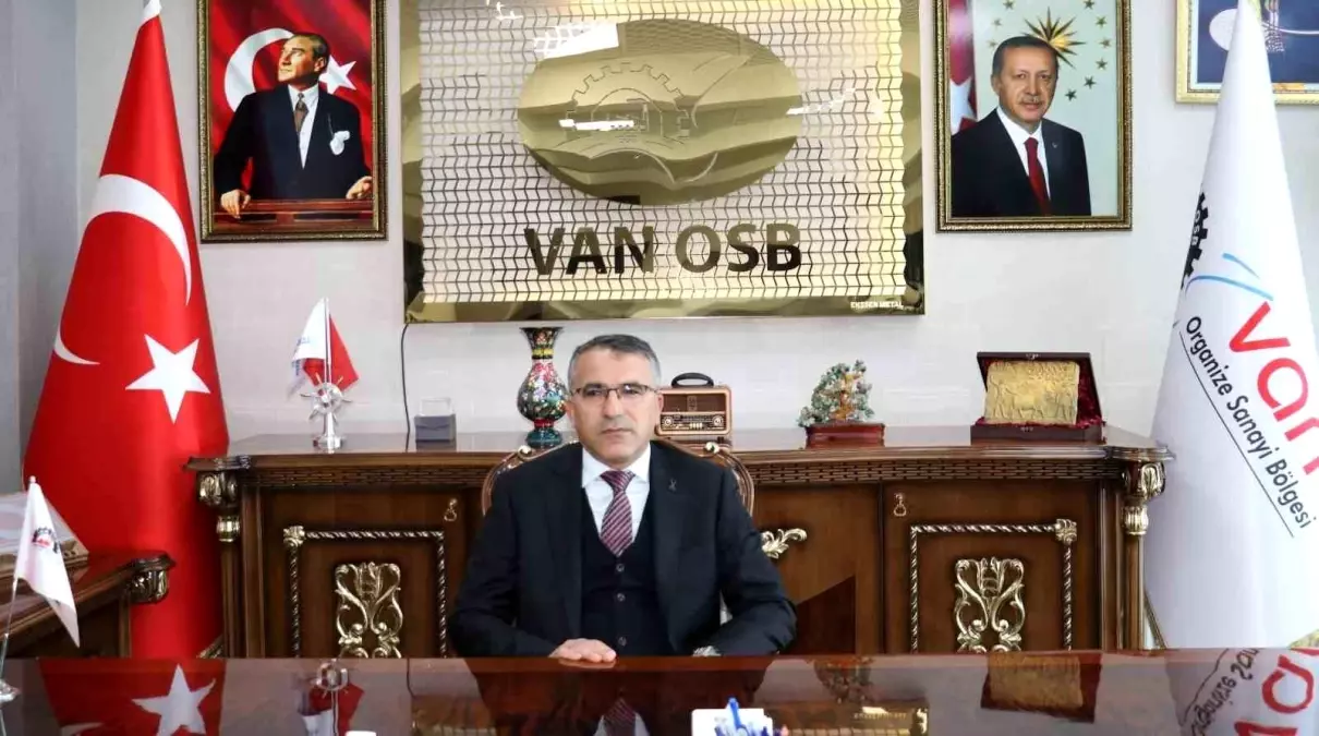 Van OSB Başkanı Memet Aslan: “Yeni kalkınma seferberliği Van’dan başlatılmalıdır”